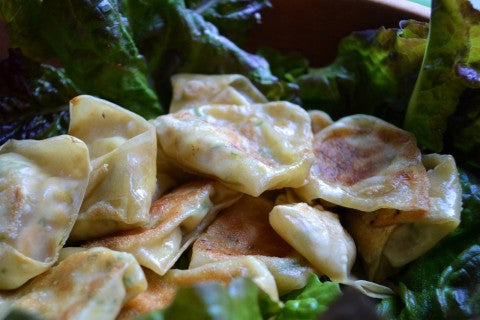 Ricotta and Herb Dumplings with SeaChange Smoked Salmon