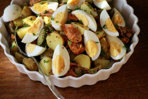 Smoked Salmon Potato Salad