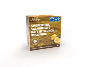 Lemon Pepper Smoked Pink Salmon Pâté